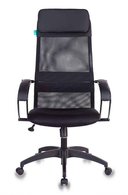  Кресло для руководителя CH-608/BLACK экокожа черная