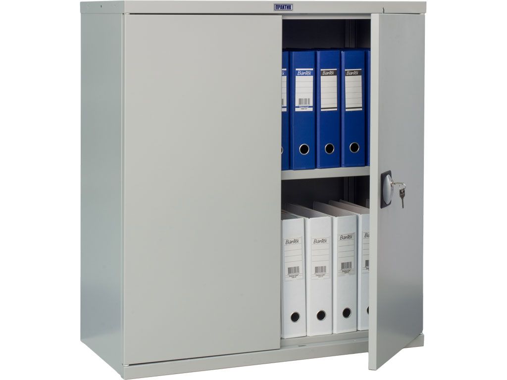  Практик  Металлический шкаф для офиса СВ-21 1000x1000x500