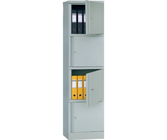  Практик  Металлический шкаф для офиса AM 1845/4 1830x472x458