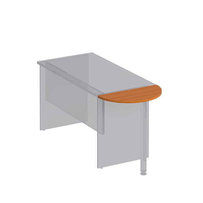 Мебель для персонала Формула ФР 431 Брифинг-приставка без опоры 67x34x2.2 ольха