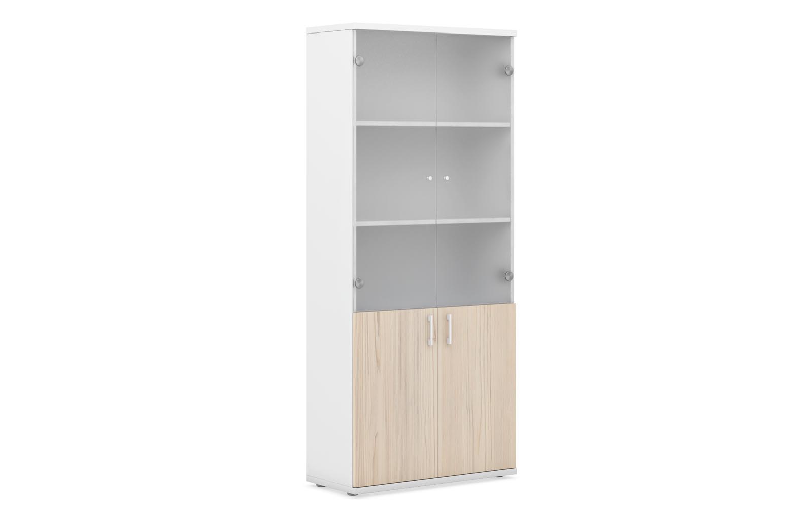Мебель для персонала Target wood TAR402 Шкаф комбинированный 800х360х1850 белый