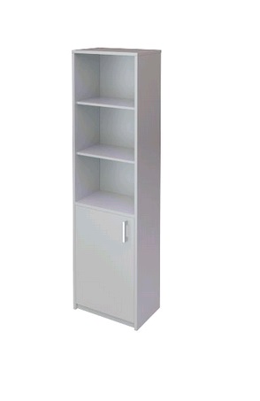 Мебель для персонала Арго А-321 Шкаф узкий 560x370x2000 серый