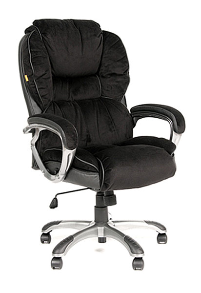  Кресло для руководителя Chairman 434  микрофибра черная