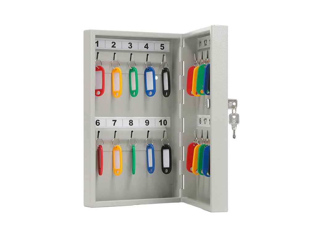  Шкаф для ключей металлический KEY-20 300x185x59