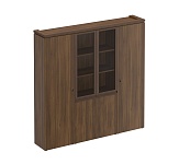 Кабинет руководителя Марк | Mark МК 377 Шкаф комбинированный 210x40.4x211 от В КОРЗИНУ.
