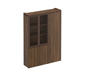 Кабинет руководителя Марк | Mark МК 358 Шкаф комбинированный 150x40.4x211 от В КОРЗИНУ.